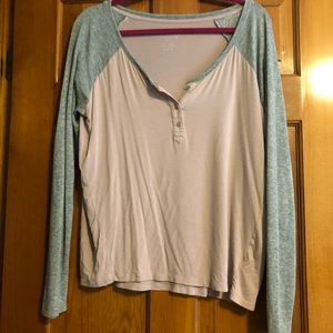 American Eagle Soft & Sexy Henley shirt